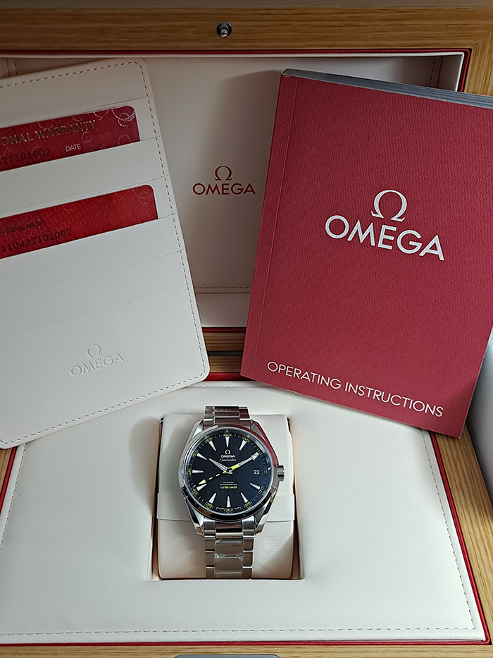 Omega Aqua Terra 150m > 15000 Gauss Wristwatch Ref. 231.10.42.21.01.002